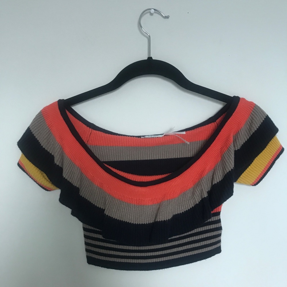 Urban outfitters kimichi blue crop top